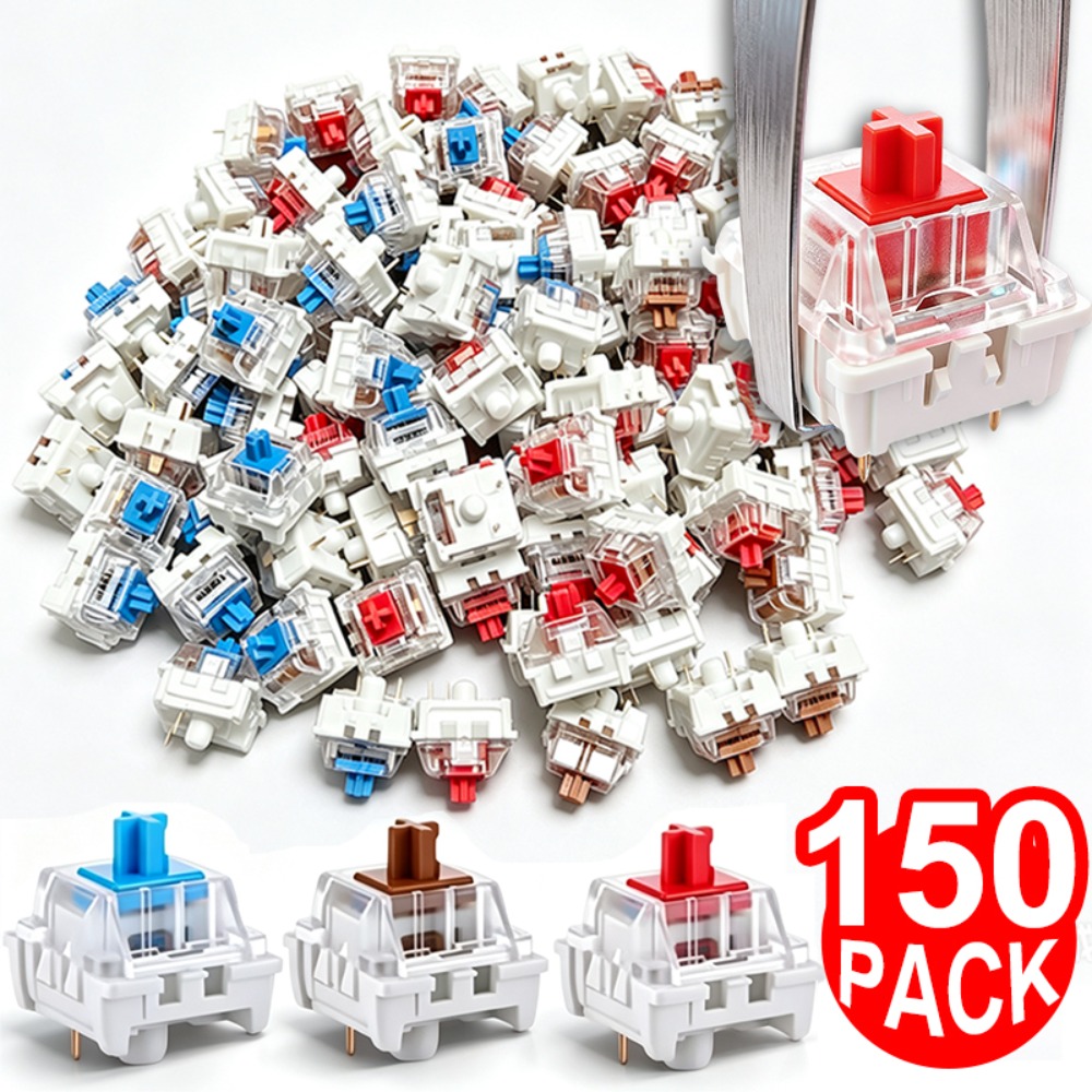 Gaming Keyboard Ergo - 1-150Pcs 3 Pin DIY Mechanical Keyboard