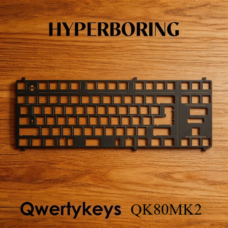 Gaming Keyboard Ergo - QK80MK2 Mechanical Keyboard Positioning Plate 6.25/7U