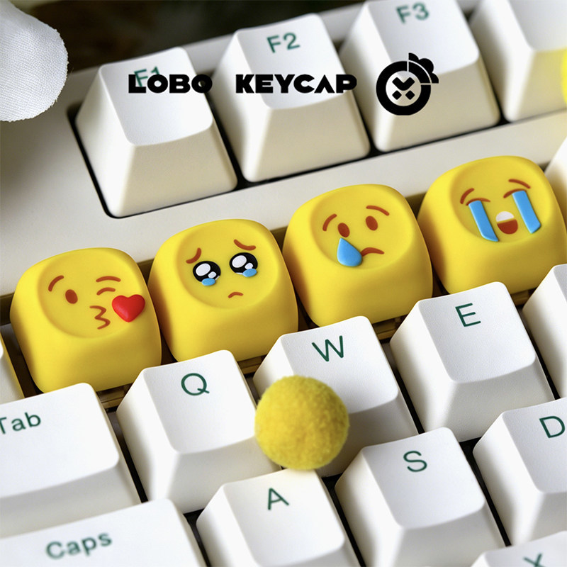Hot Emoji Keycaps Kawaii Perso - Gaming Keyboard Emoji recensione e prezzo