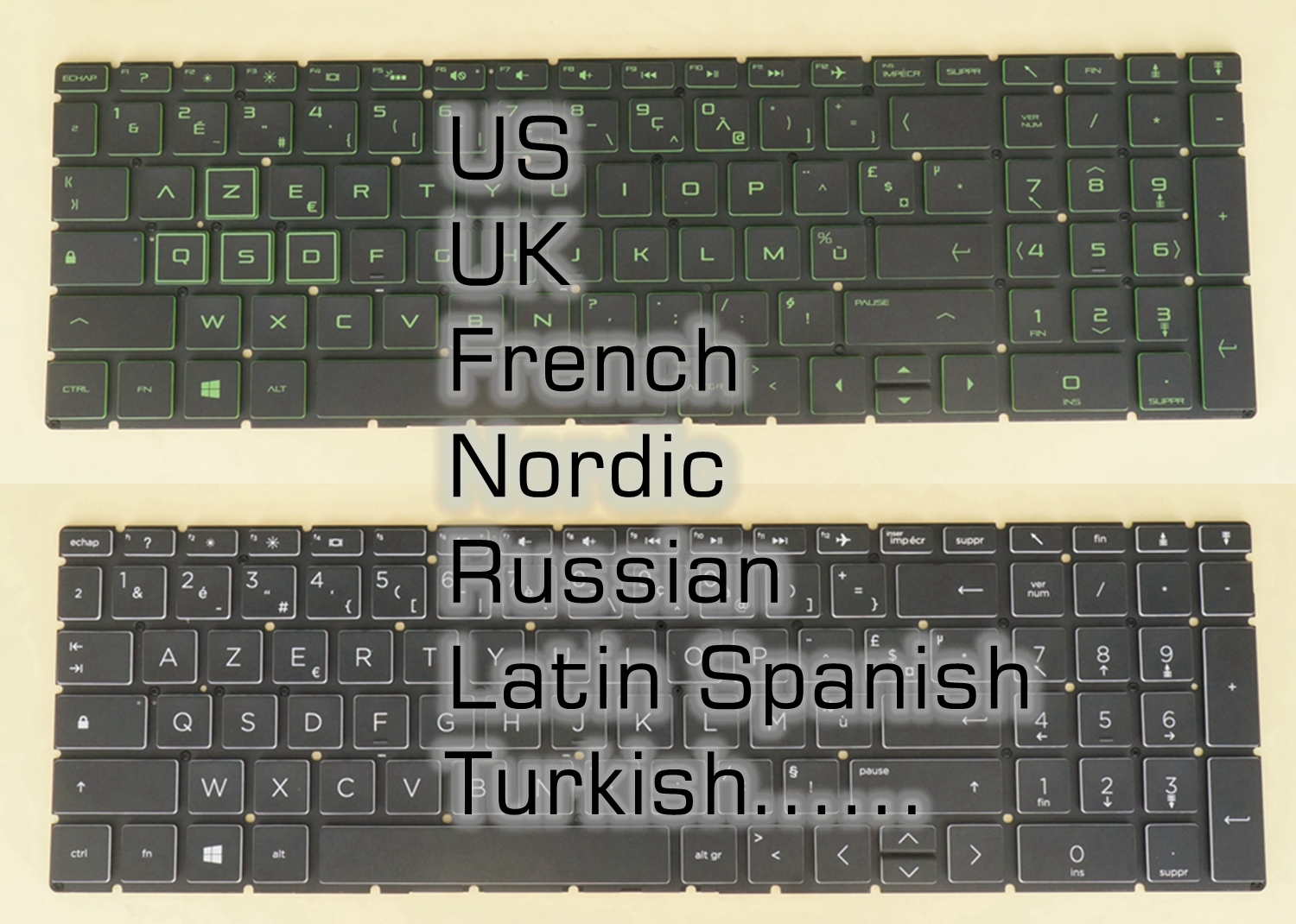 US UK French Nordic Russian La - Gaming Keyboard Hp recensione e prezzo