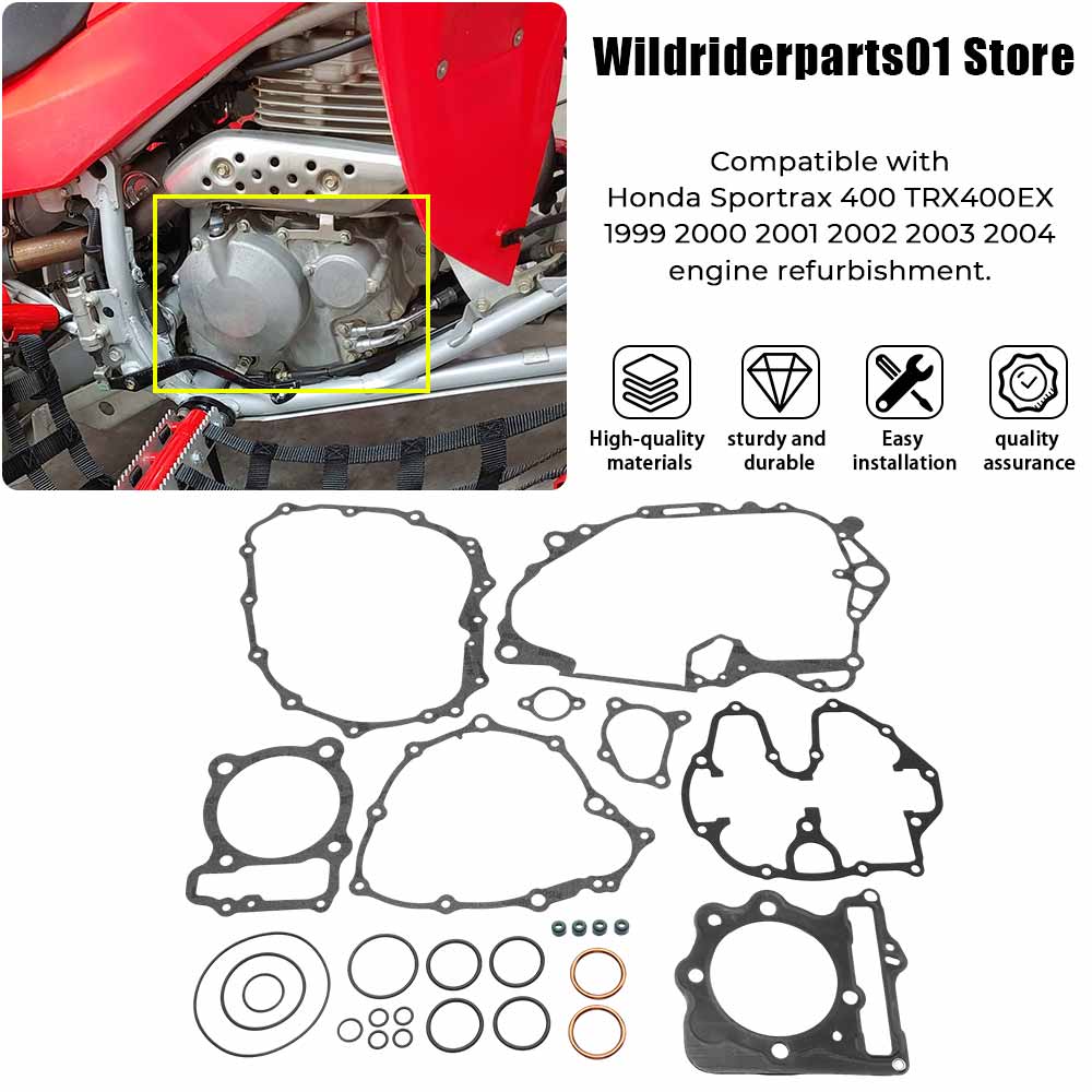 For Honda Sportrax 400 TRX400E - Gasket Mount Kit recensione e prezzo