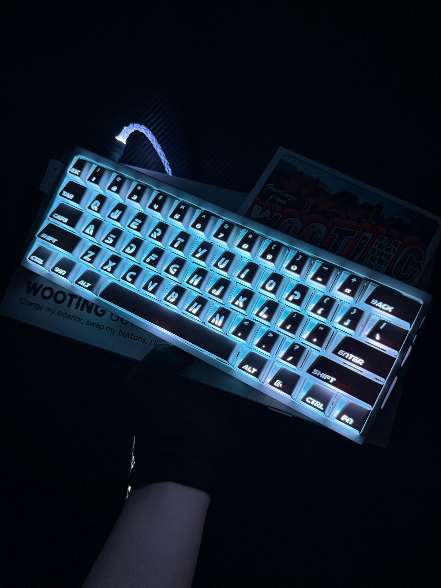 Custom Full Mod Custom HE Keyb - Gaming Keyboard No Number Pad recensione e prezzo