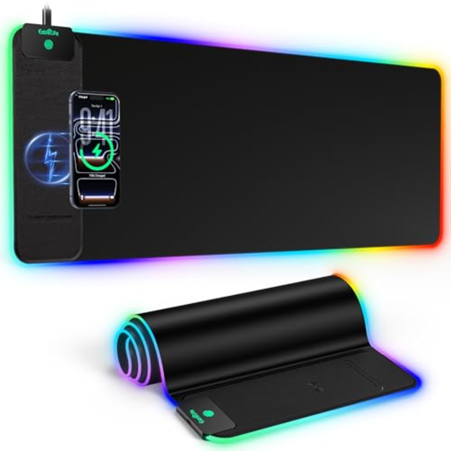 Mouse Pad with 15W Wireless Ch - Gaming Keyboard No Number Pad recensione e prezzo