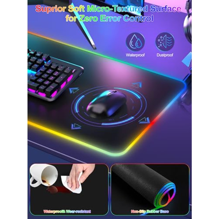 Mouse Pad with 15W Wireless Ch - Gaming Keyboard No Number Pad recensione e prezzo