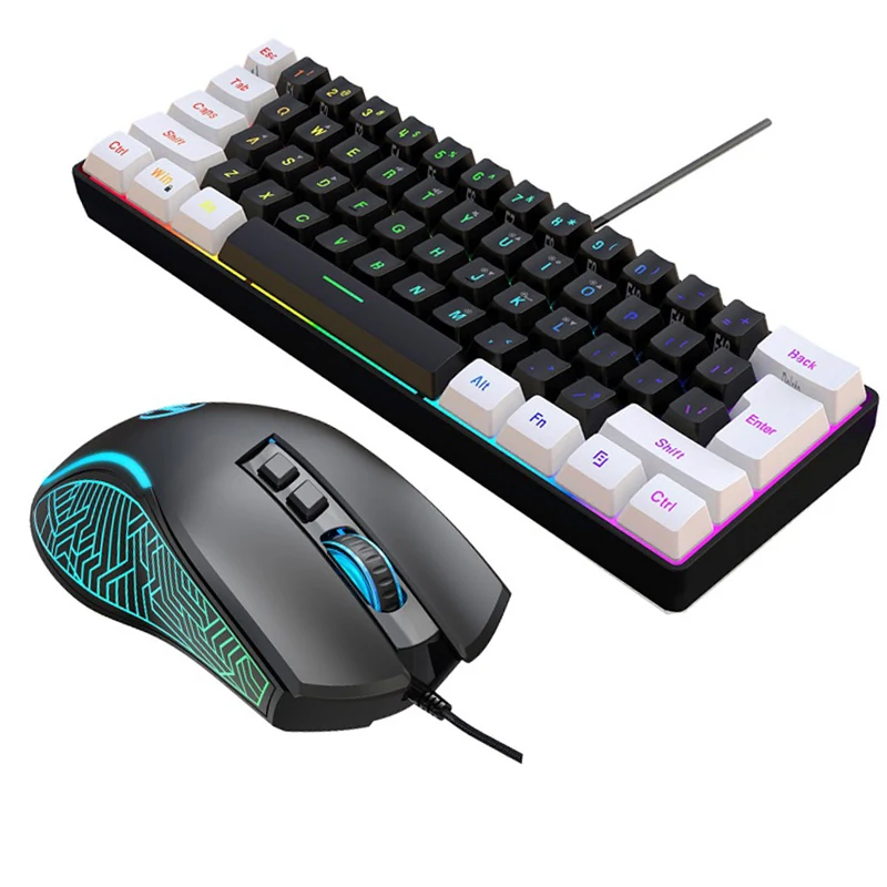Keyboard and Mouse 60% Compute - Gaming Keyboard Mouse Set recensione e prezzo