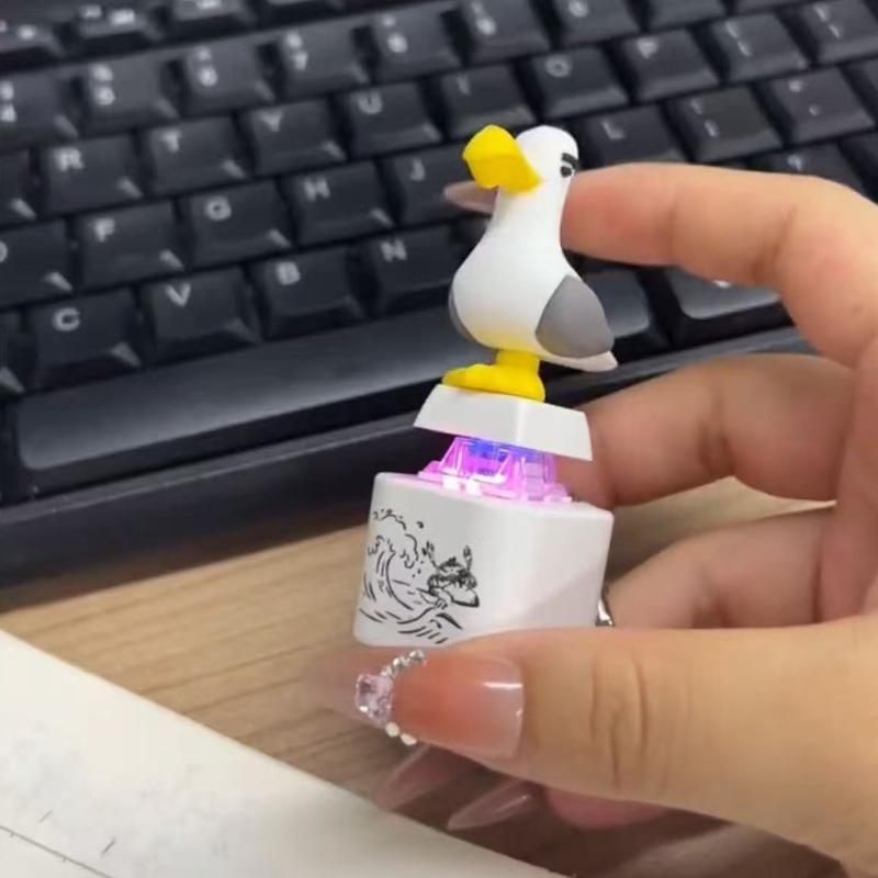 Soft 3D Cartoon Seagull Custom - Gaming Keyboard Ergo recensione e prezzo