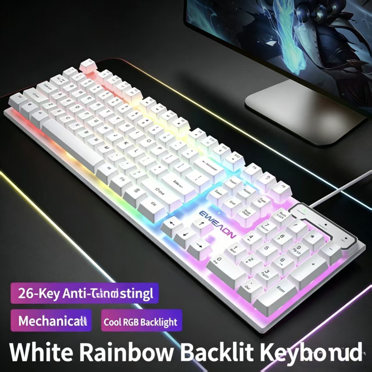 Pro-Pioneer GX330 Wired Mechan - Gaming Keyboard Mouse Set recensione e prezzo