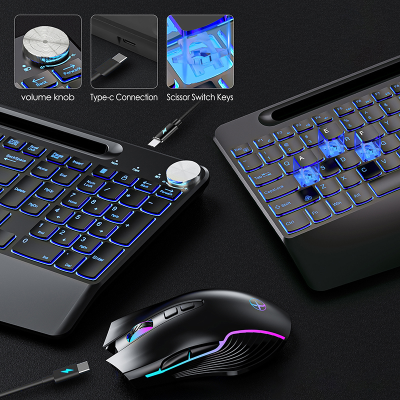2.4G&Type-C Wireless Keyboard  - Gaming Keyboard Mouse Set recensione e prezzo
