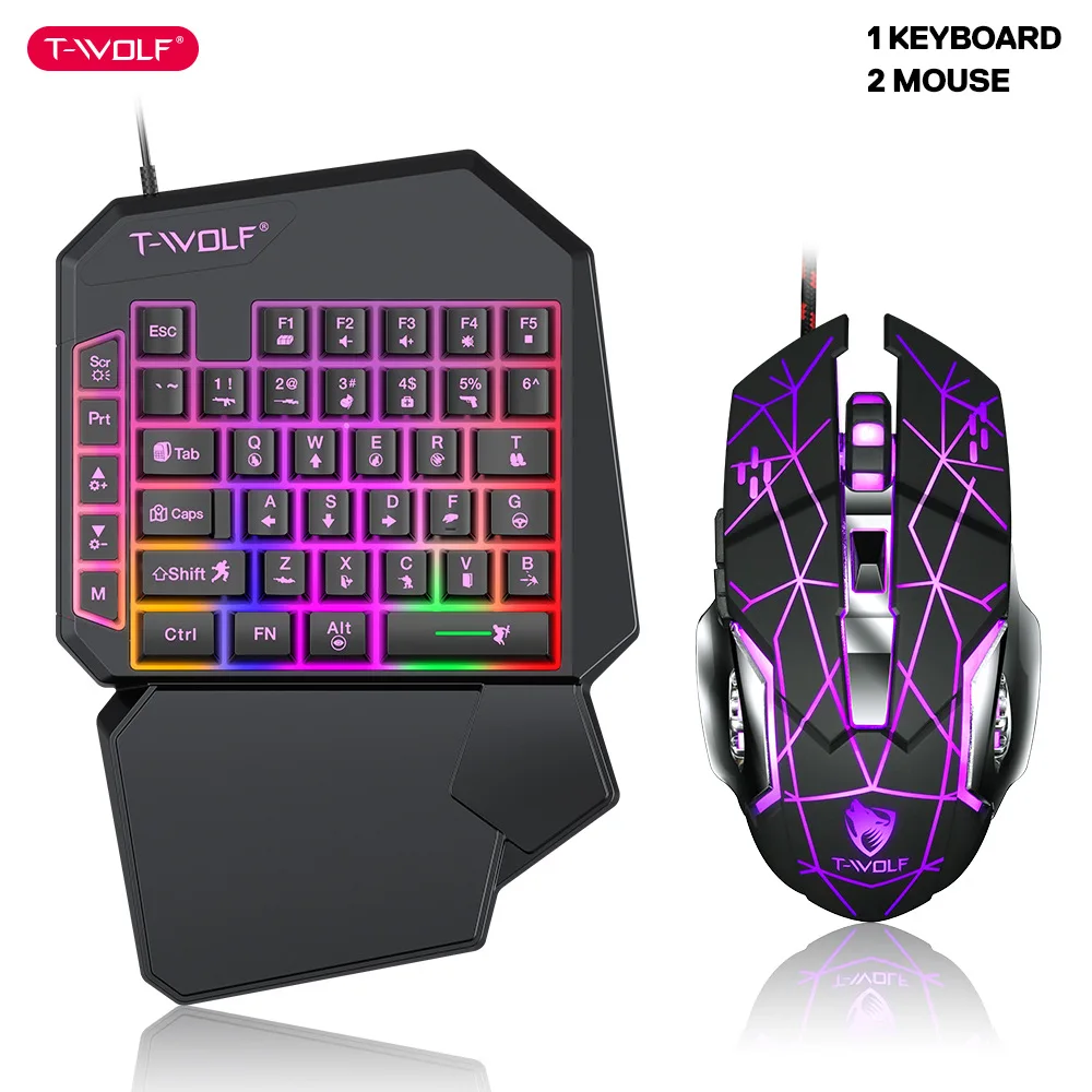 T-WOLF TF900 One Handed Keyboa - Gaming Keyboard Hand recensione e prezzo