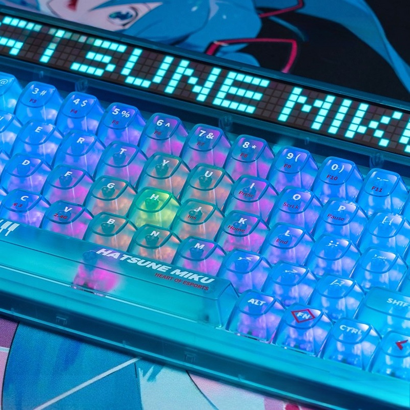 Anime Hatsune Miku Series Mech - Gaming Keyboard Wireless recensione e prezzo