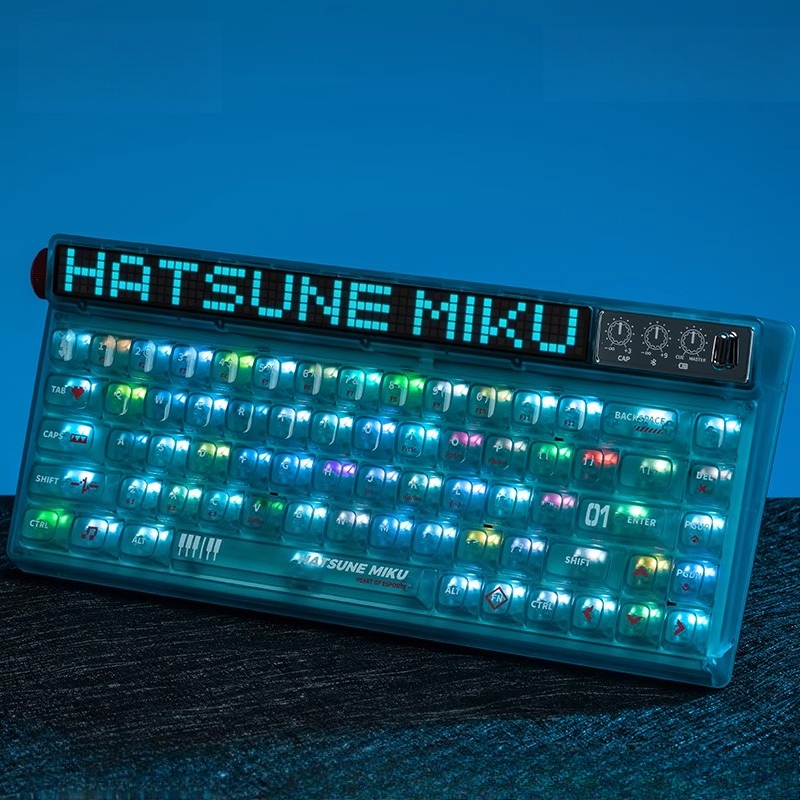 Anime Hatsune Miku Series Mech - Gaming Keyboard Wireless recensione e prezzo