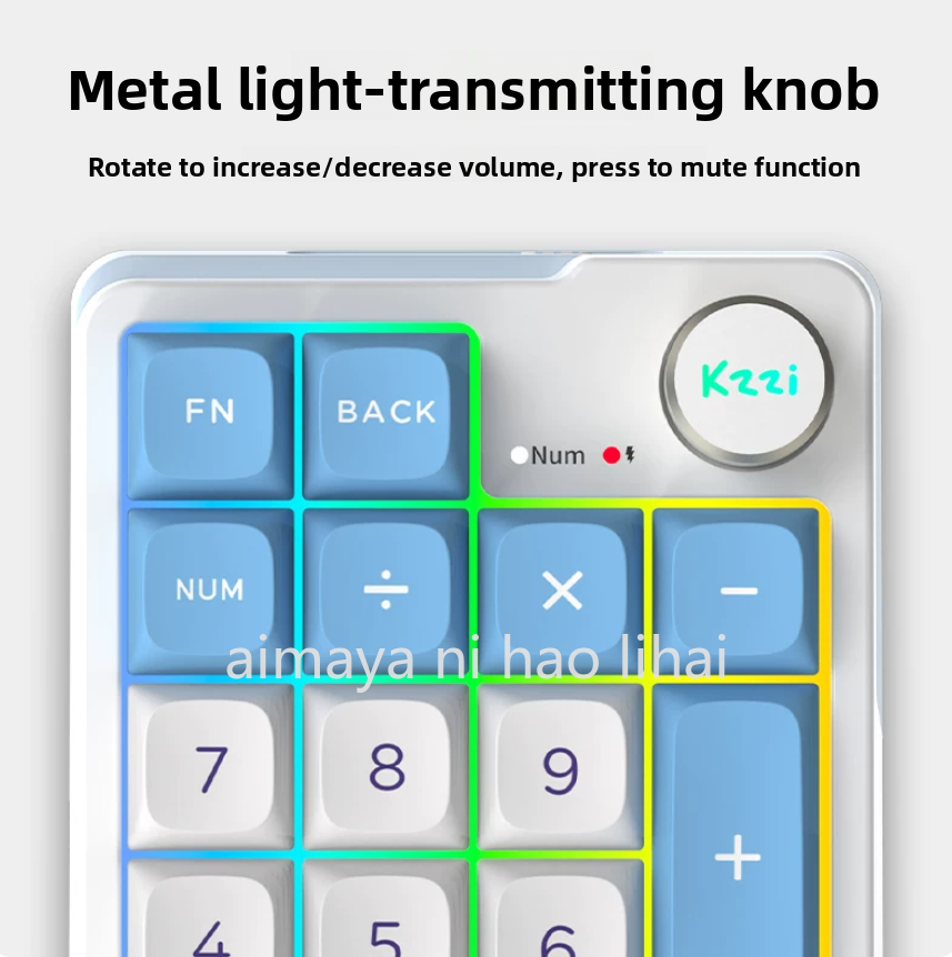 Kzzi K20 Mini Keypad Three Mod - Gaming Keyboard Wireless recensione e prezzo