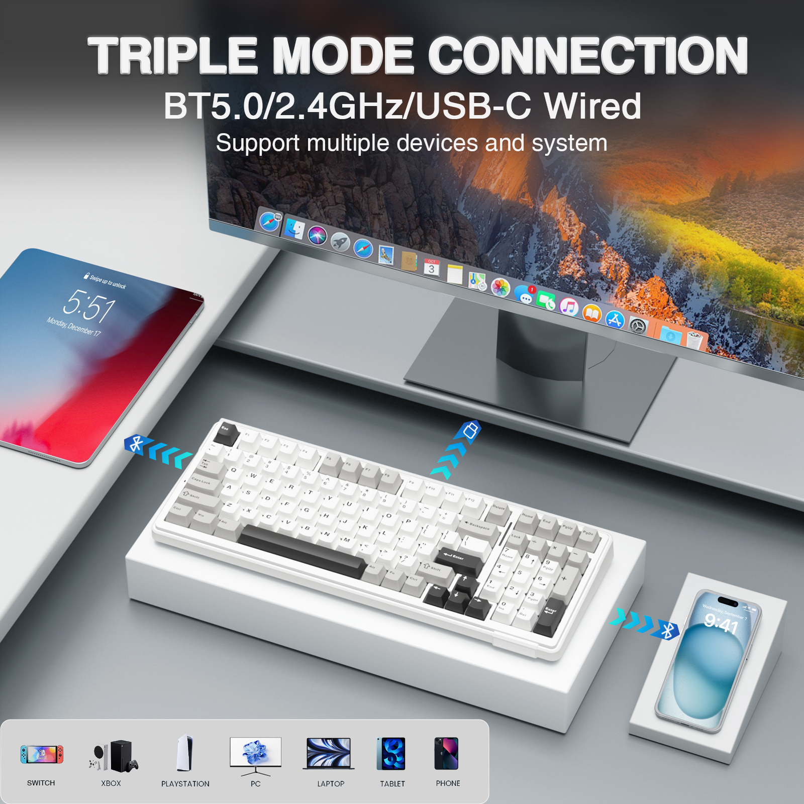 AULA F99 Machanical Keyboard B - Gaming Keyboard Mobile recensione e prezzo