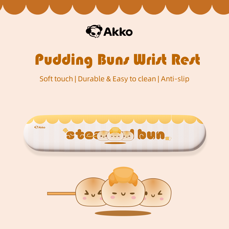 Akko Pudding Buns Keyboard Wri - Gaming Keyboard Hand recensione e prezzo