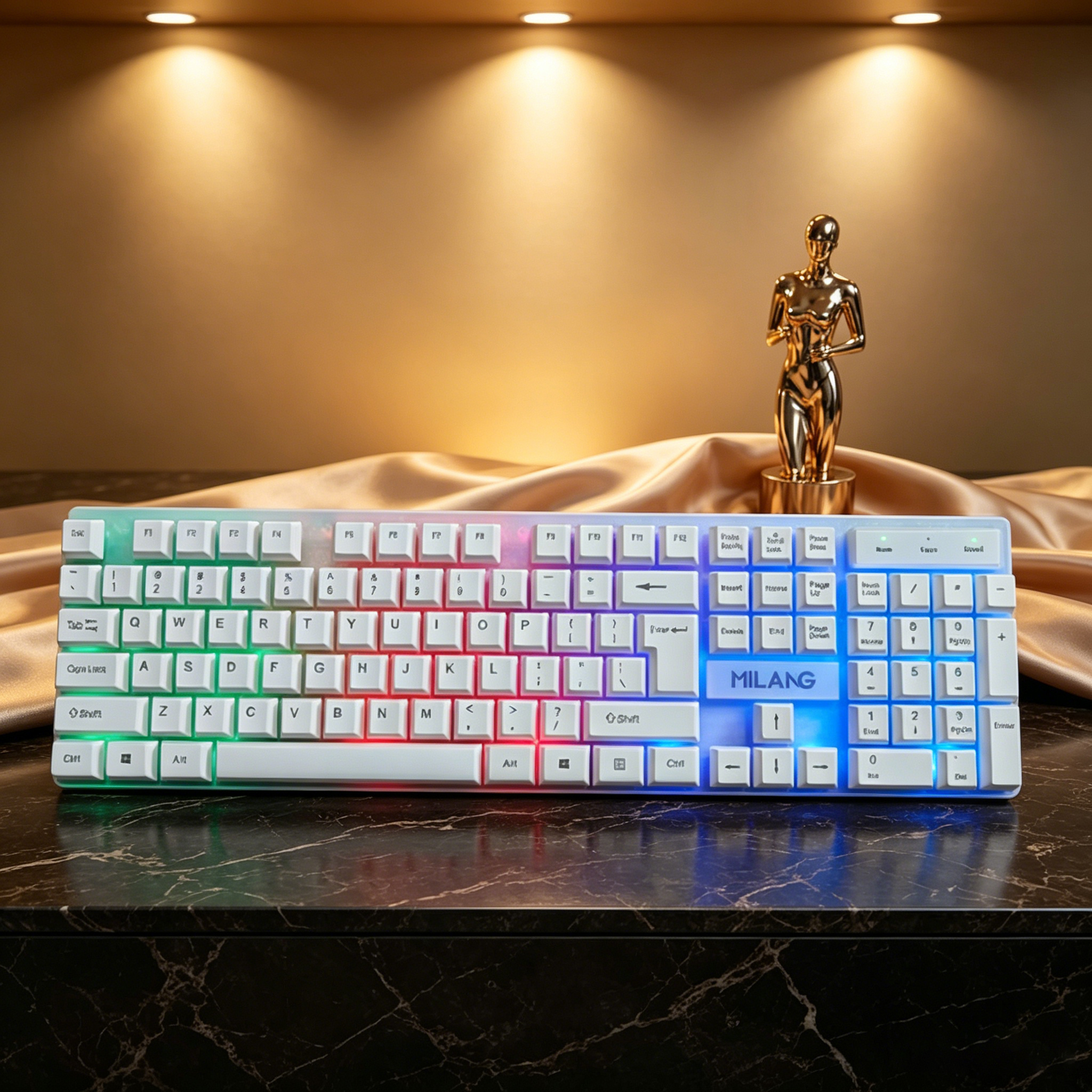 Wired RGB Backlit Keyboard Mou - Gaming Keyboard Mouse Set recensione e prezzo