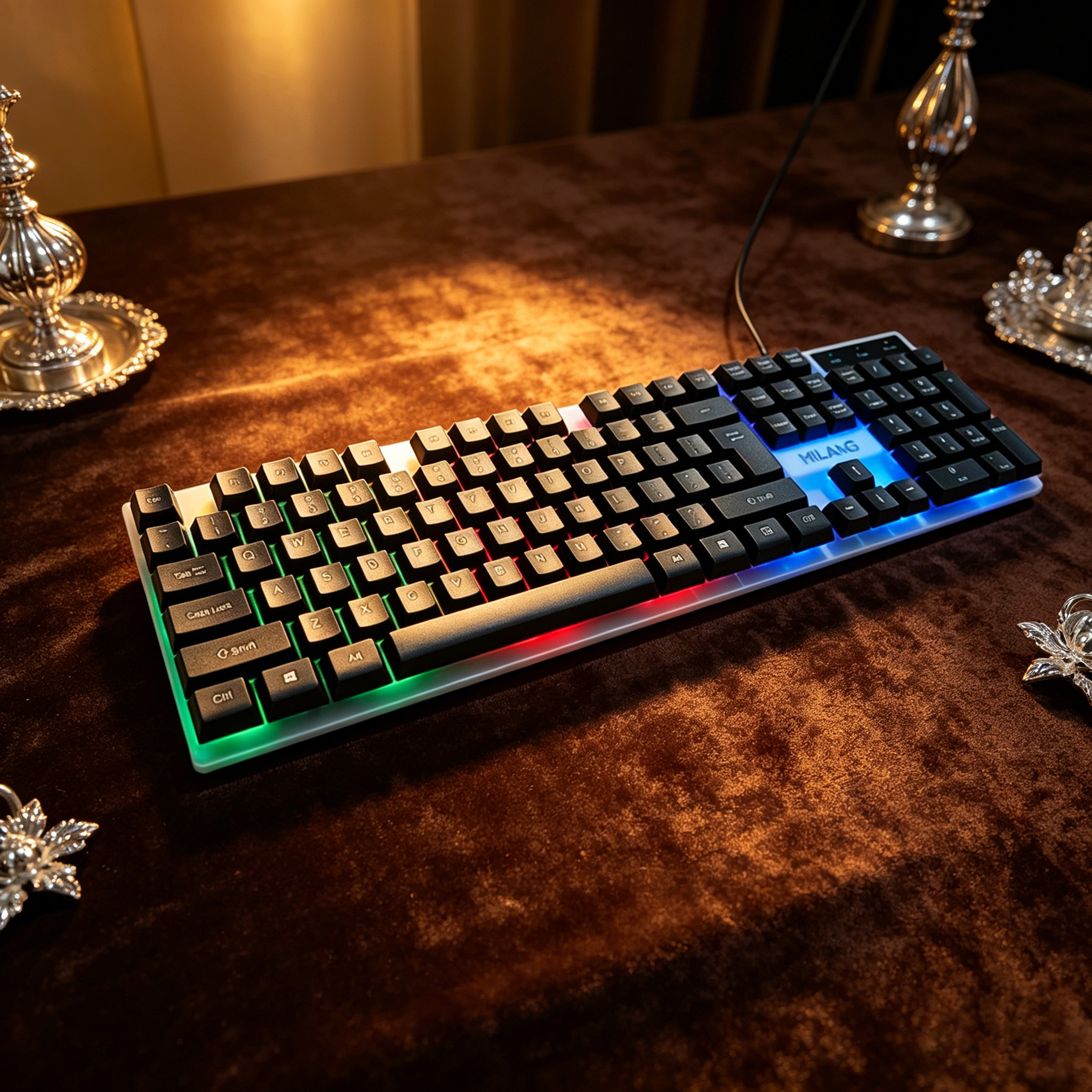 Wired RGB Backlit Keyboard Mou - Gaming Keyboard Mouse Set recensione e prezzo