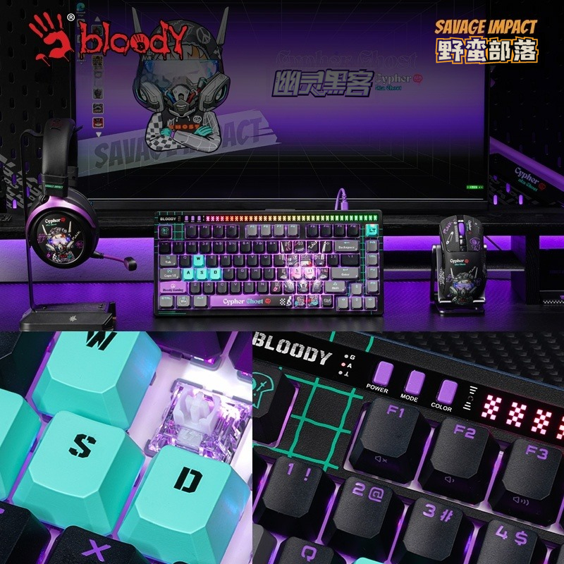 A4Tech AT75 Mechanical Keyboar - Gaming Keyboard No Noise recensione e prezzo