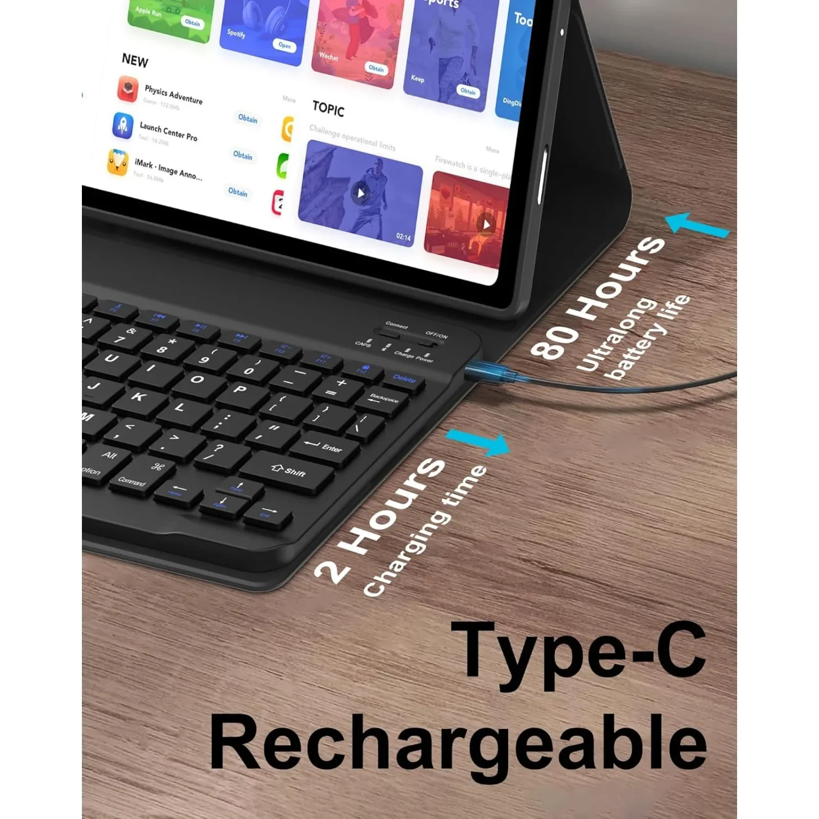 Keyboard Case for Honor Pad 10 - Gaming Keyboard Wireless recensione e prezzo