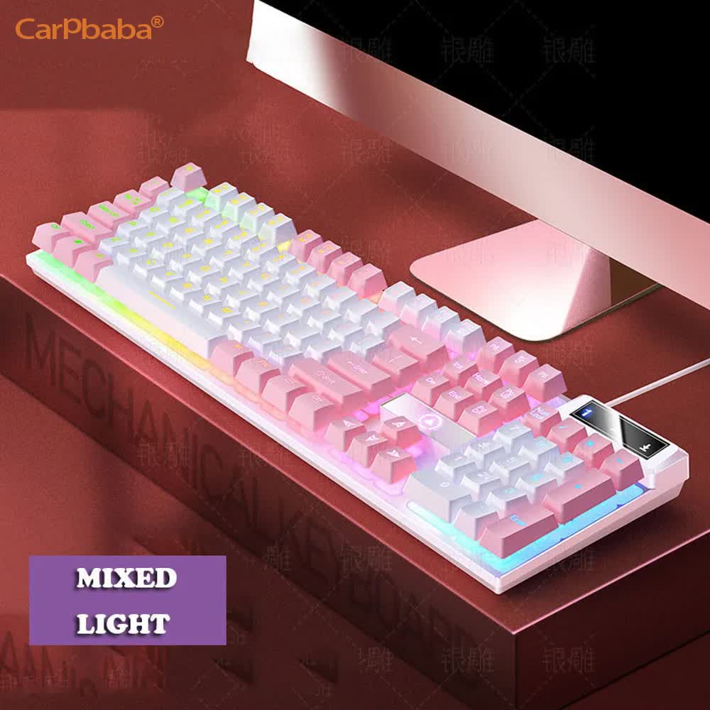 Carpbaba K500 104 Key USB Wire - Gaming Keyboard Mobile recensione e prezzo