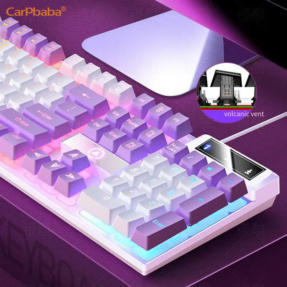 Carpbaba K500 104 Key USB Wire - Gaming Keyboard Mobile recensione e prezzo