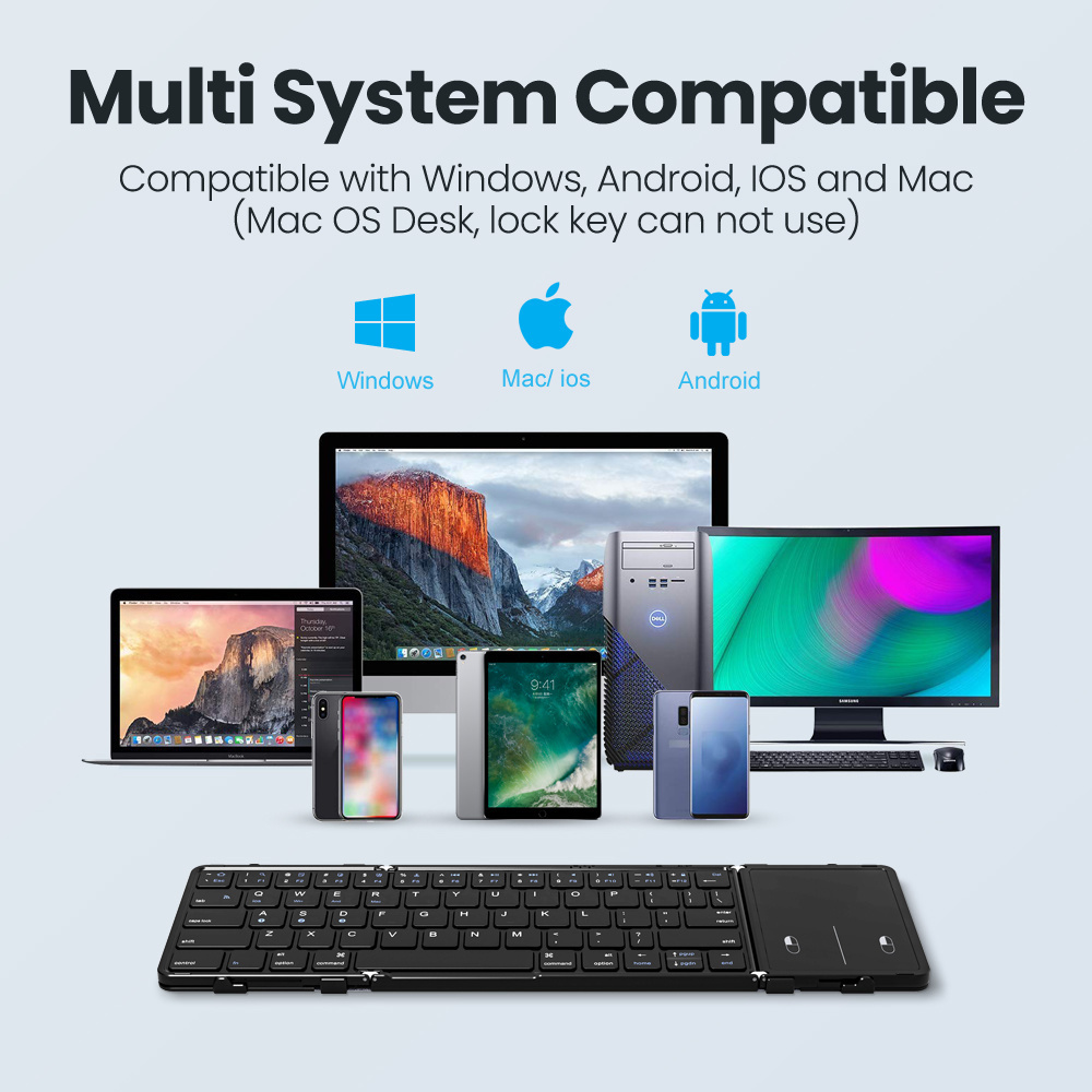 BOW Korea/Russia Wireless Fold - Gaming Keyboard No Number Pad recensione e prezzo