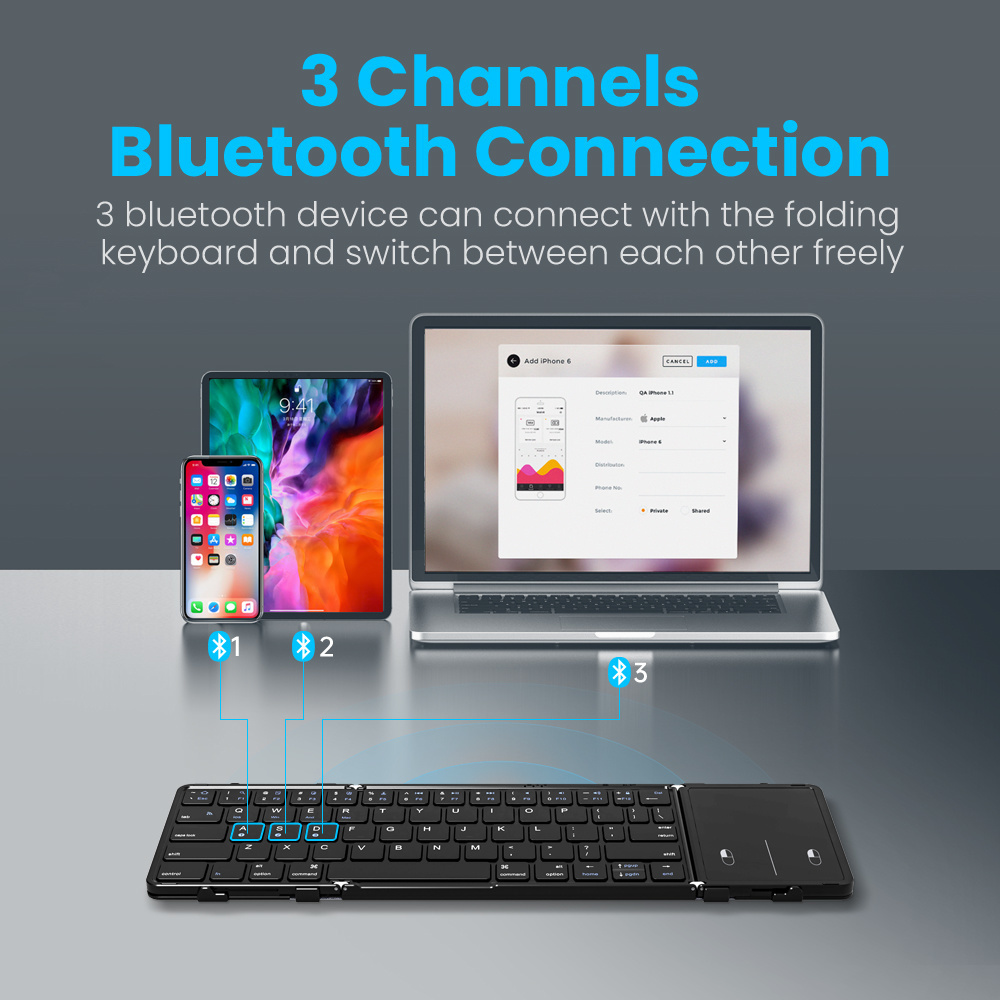 BOW Korea/Russia Wireless Fold - Gaming Keyboard No Number Pad recensione e prezzo
