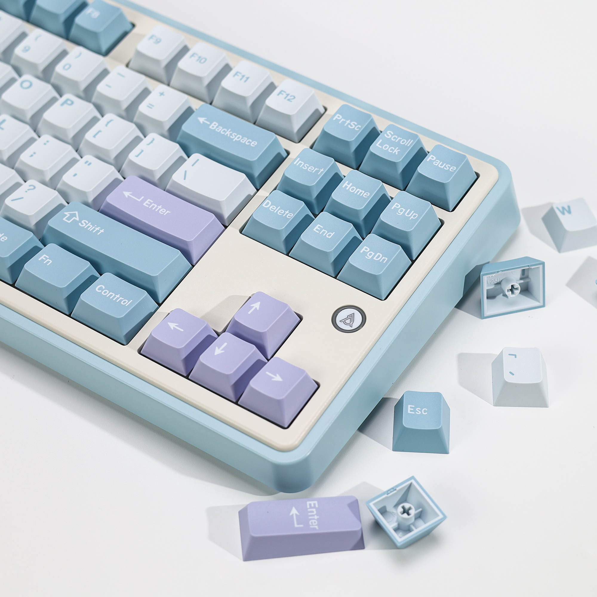 KBDiy Illusion Keycap Retro PB - Gaming Keyboard No Number Pad recensione e prezzo