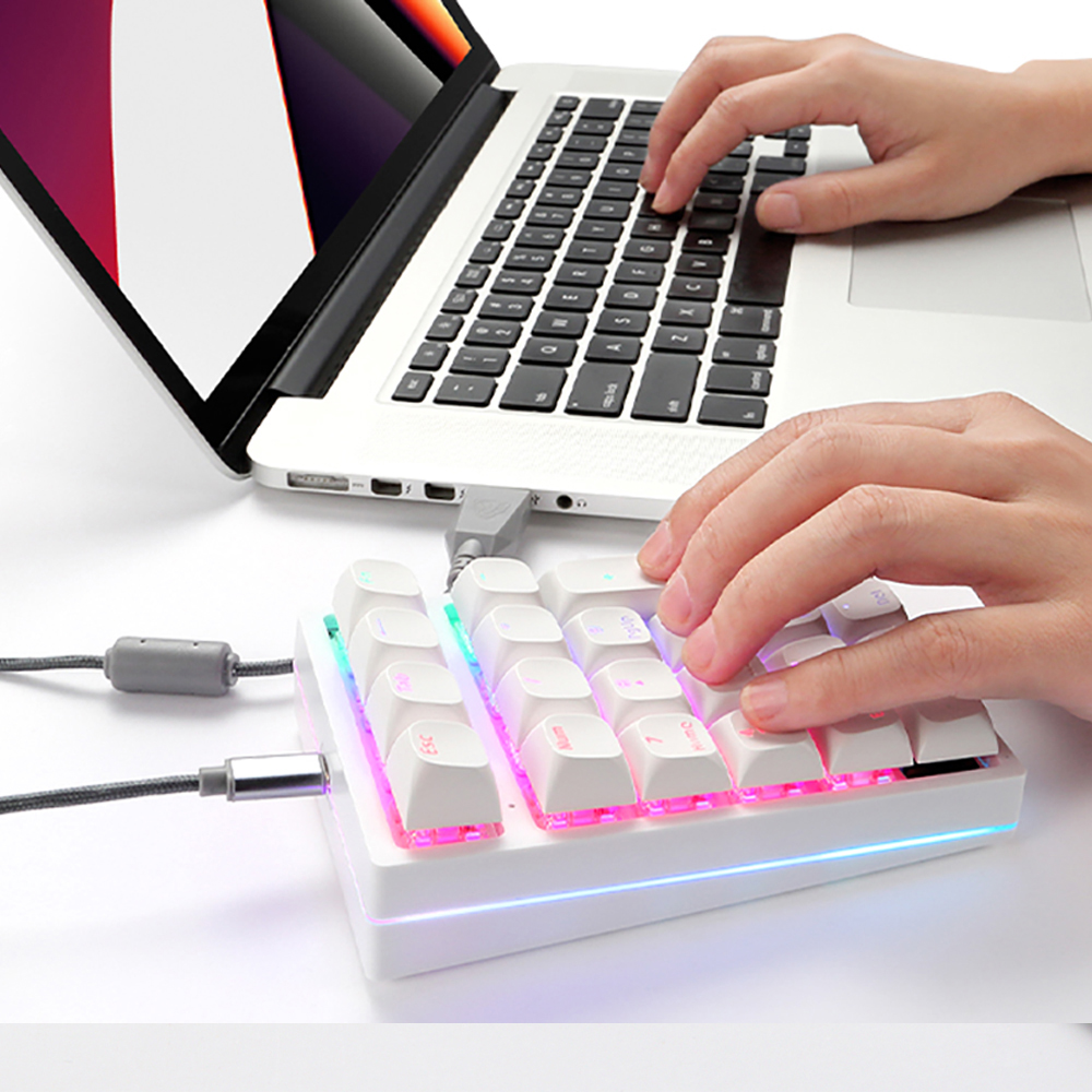 K24Pro 21Keys Number Pad Mecha - Gaming Keyboard No Number Pad recensione e prezzo