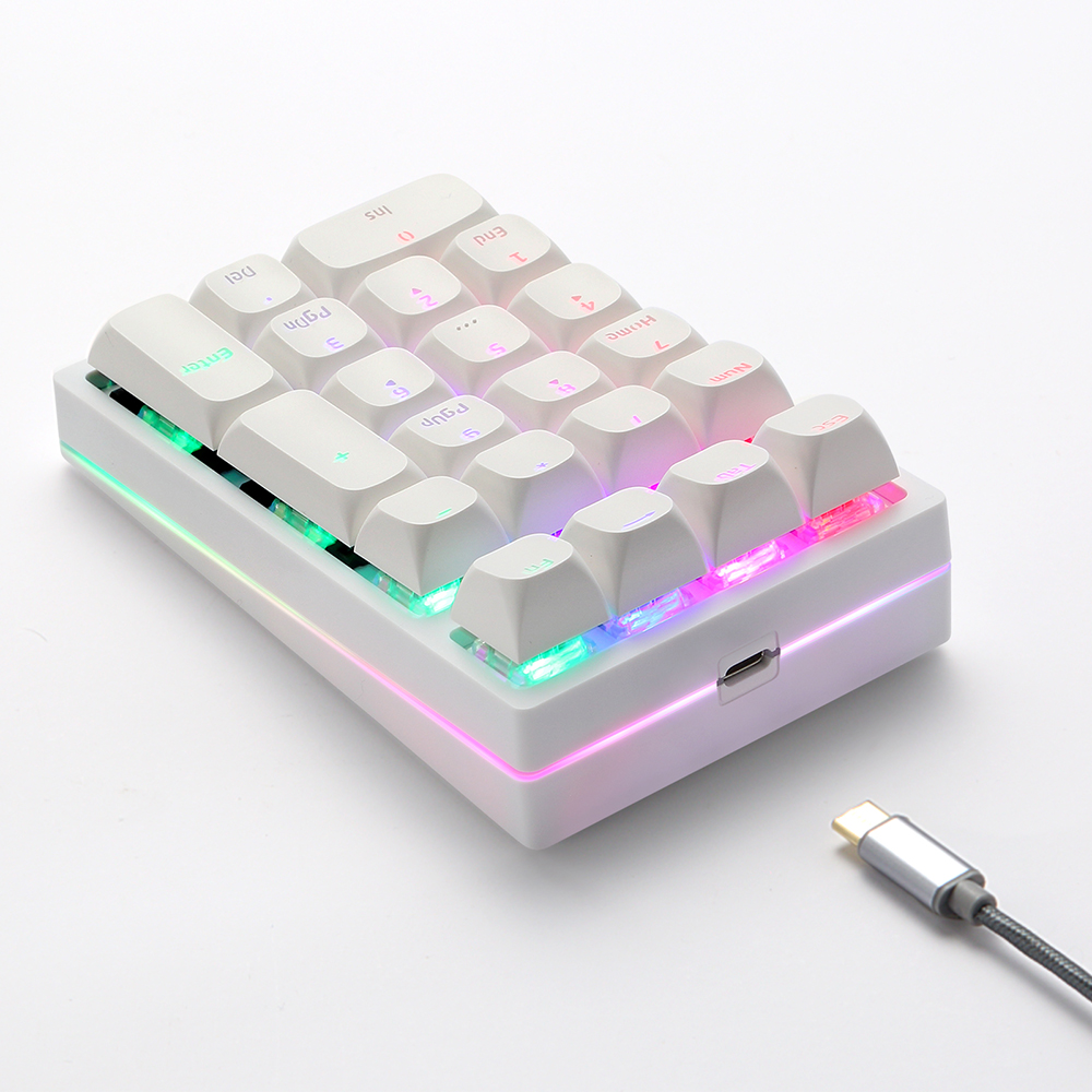 K24Pro 21Keys Number Pad Mecha - Gaming Keyboard No Number Pad recensione e prezzo