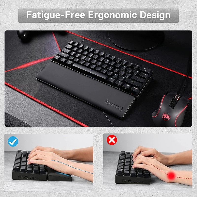 Redragon Gaming Keyboard Wrist - Gaming Keyboard Hand recensione e prezzo