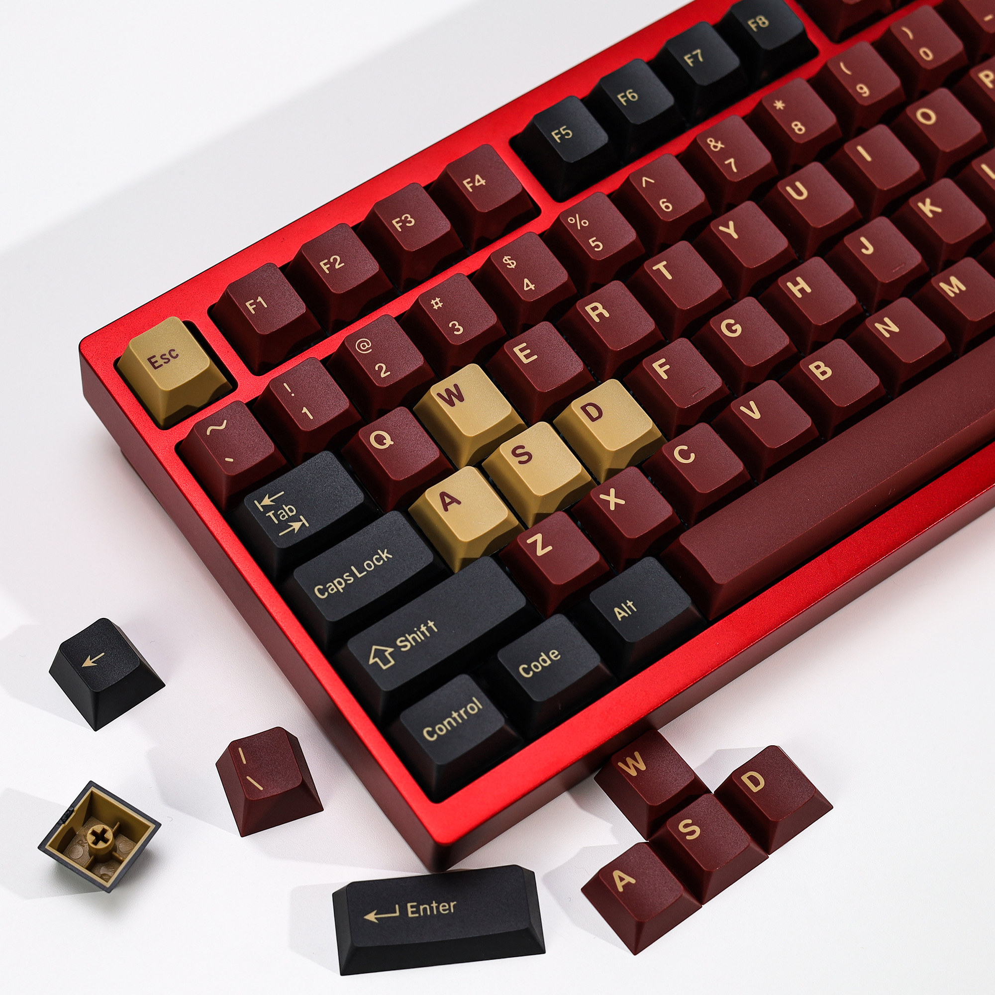 KBDiy GMK Keycap Double Shot C - Gaming Keyboard No Number Pad recensione e prezzo