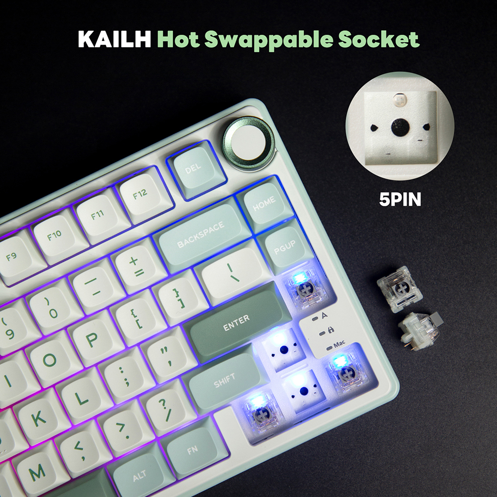 RK Royal Kludge R75 Gasket Wir - Gaming Keyboard Mobile recensione e prezzo