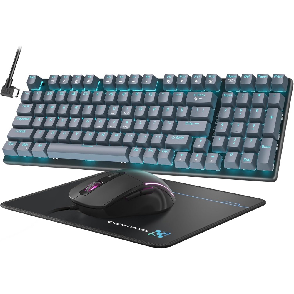 98-Key Floating Keycap Gaming  - Gaming Keyboard No Number Pad recensione e prezzo