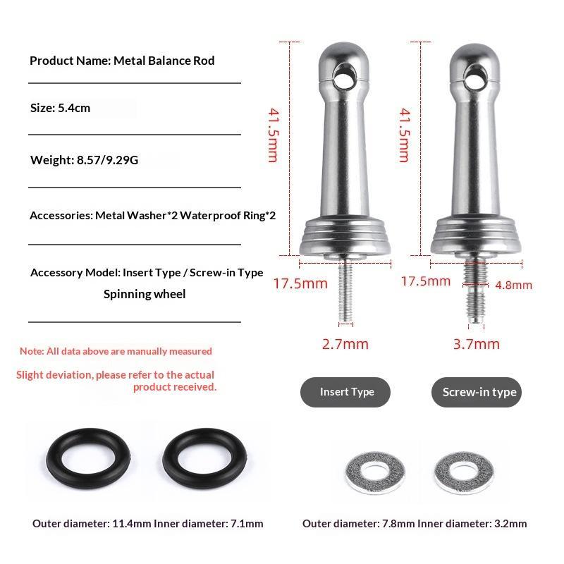 New Fishing Wheel Balance Rod  - Gasket Mount Kit recensione e prezzo
