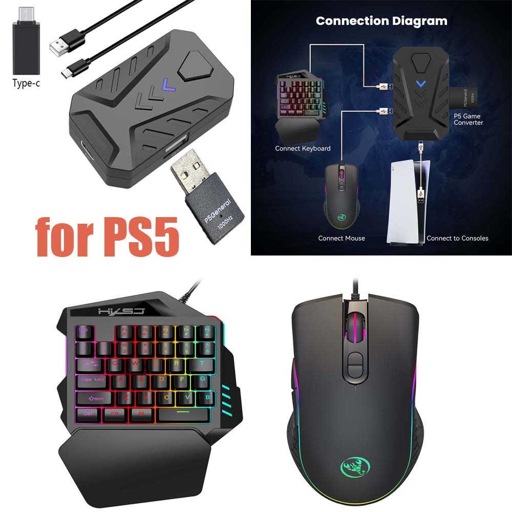 for PS5 Gaming Keyboard Mouse  - Gaming Keyboard Mouse Set recensione e prezzo