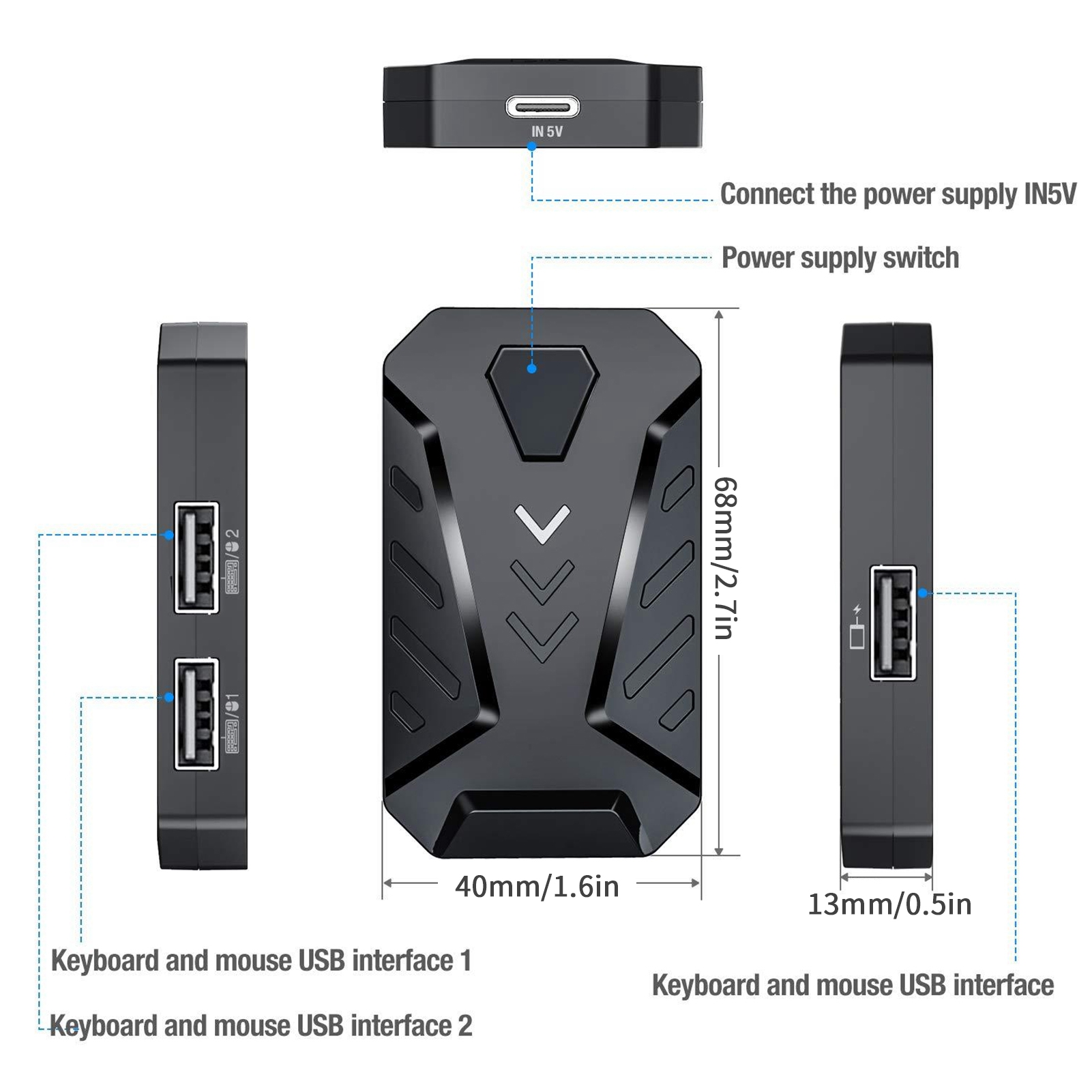 Gaming Keyboard Mouse Converte - Gaming Keyboard Mobile recensione e prezzo