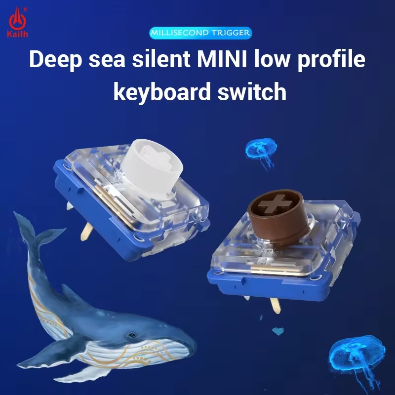 Kailh Deep Sea Silent Mini Hit - Gaming Keyboard Ergo recensione e prezzo