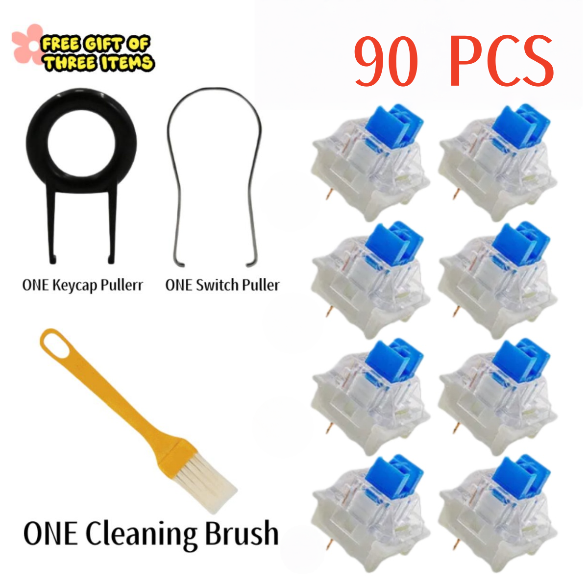 iTLY 90Pcs Keyboard Switch Key - Gaming Keyboard Mobile recensione e prezzo