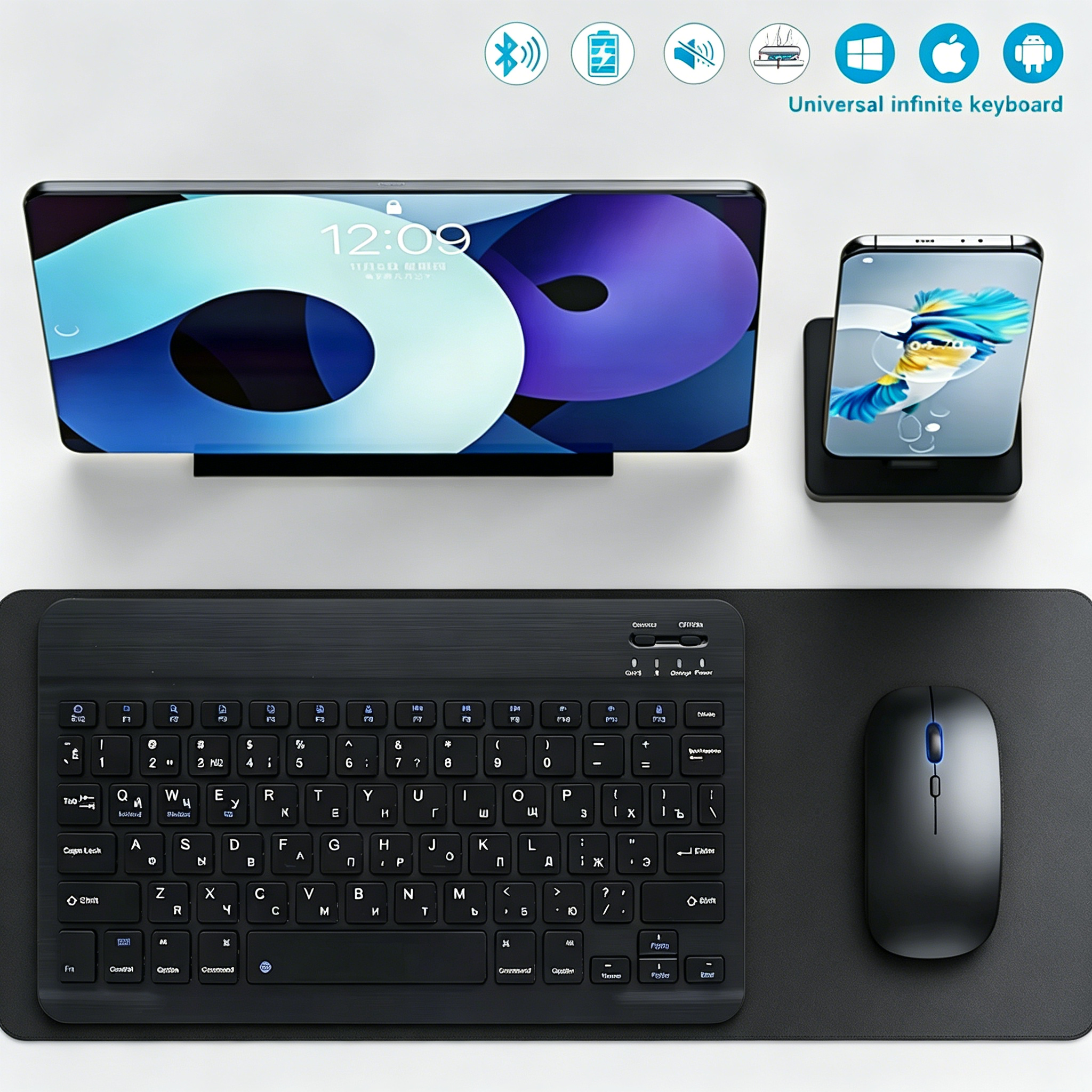 Bluetooth Wireless Keyboard Mo - Gaming Keyboard Wireless recensione e prezzo