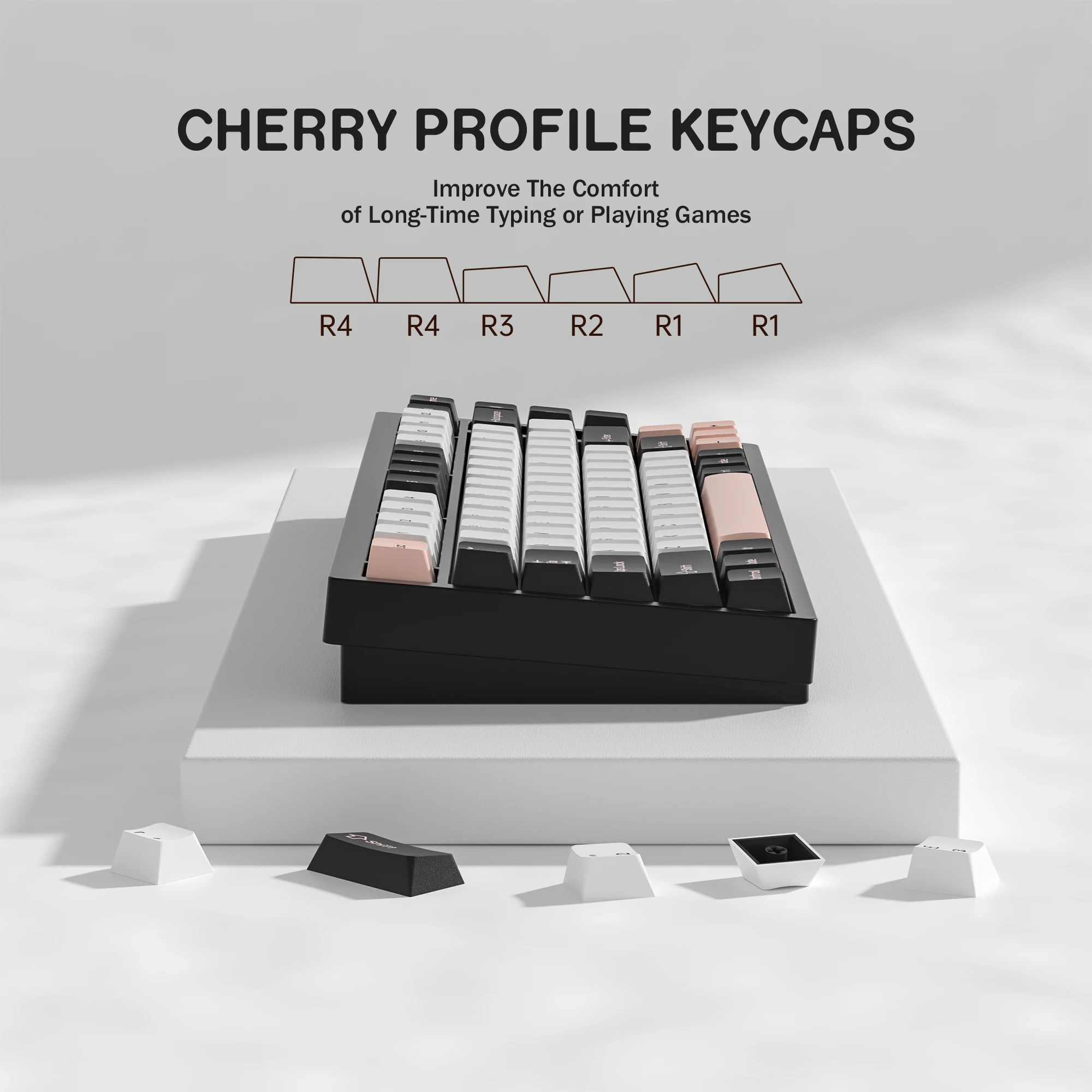 KBDiy GMK Olivia Keycaps for M - Gaming Keyboard No Number Pad recensione e prezzo