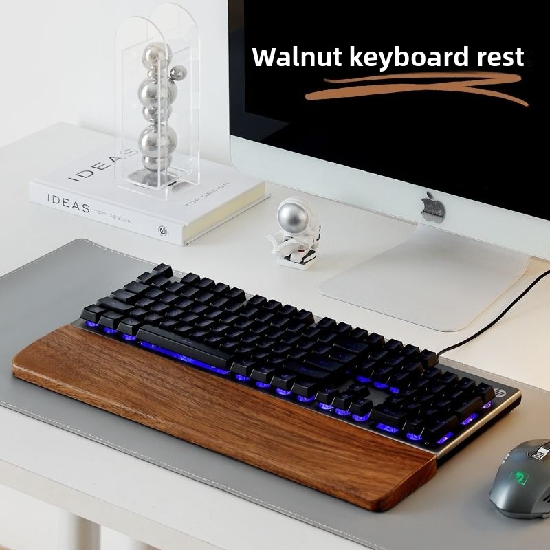Solid Wood Keyboard Palm Rest  - Gaming Keyboard Ergo recensione e prezzo