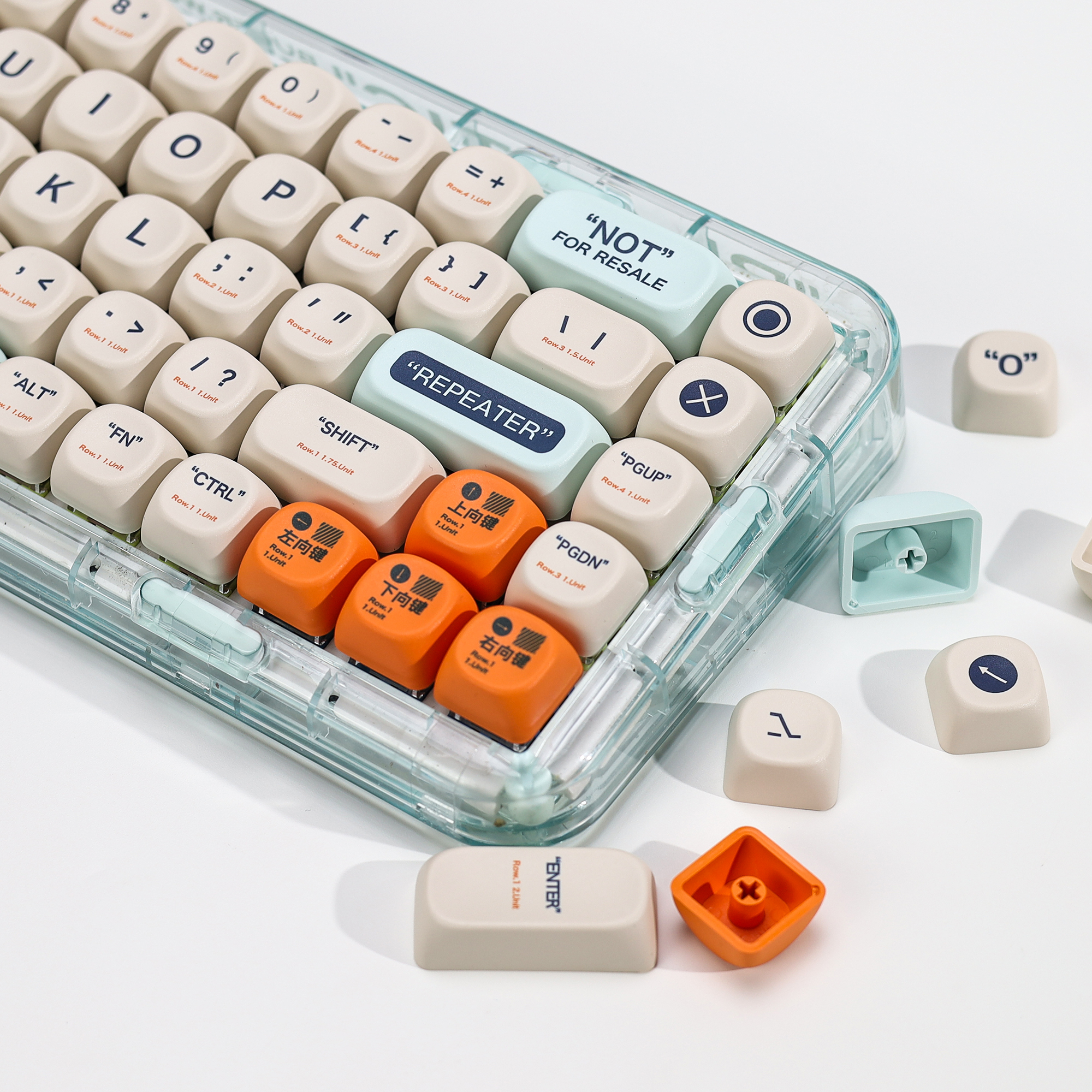 KBDiy KOA Profile Retro Plasti - Gaming Keyboard No Number Pad recensione e prezzo