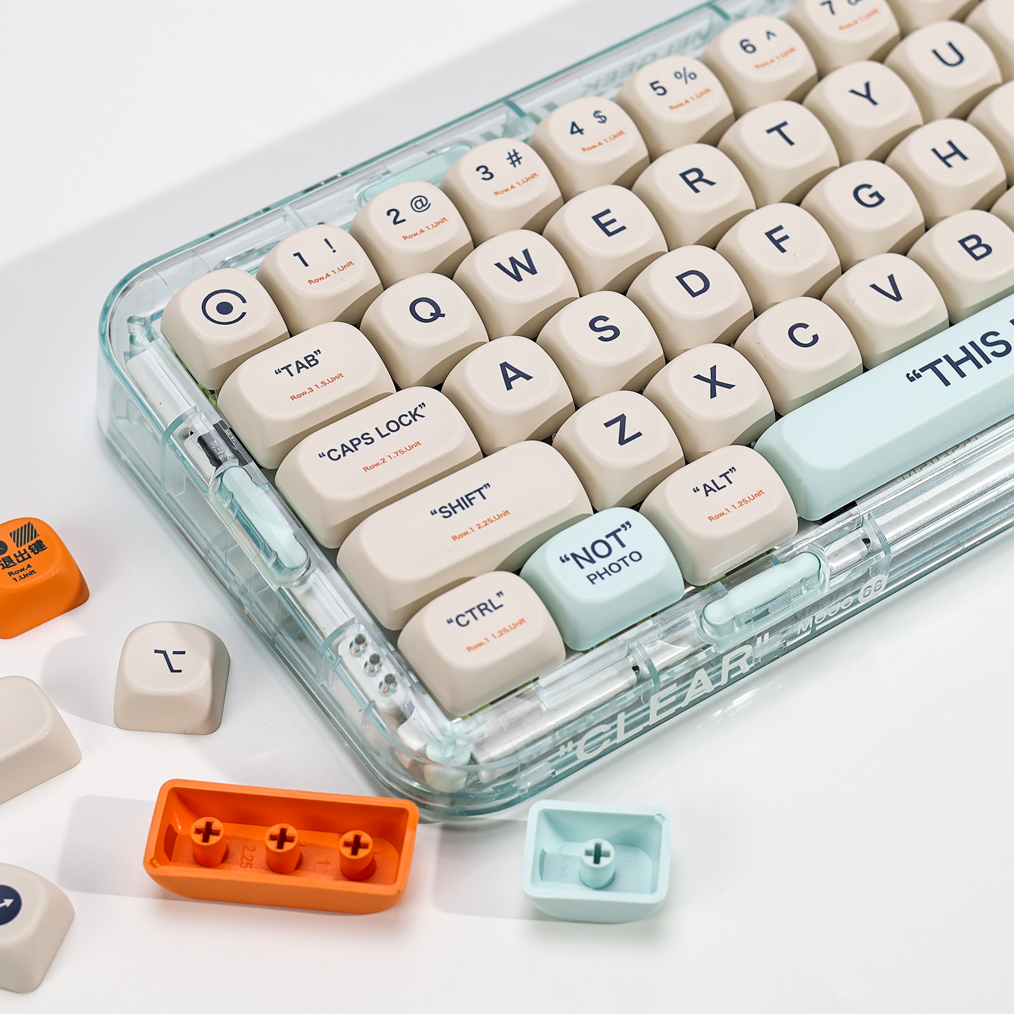 KBDiy KOA Profile Retro Plasti - Gaming Keyboard No Number Pad recensione e prezzo