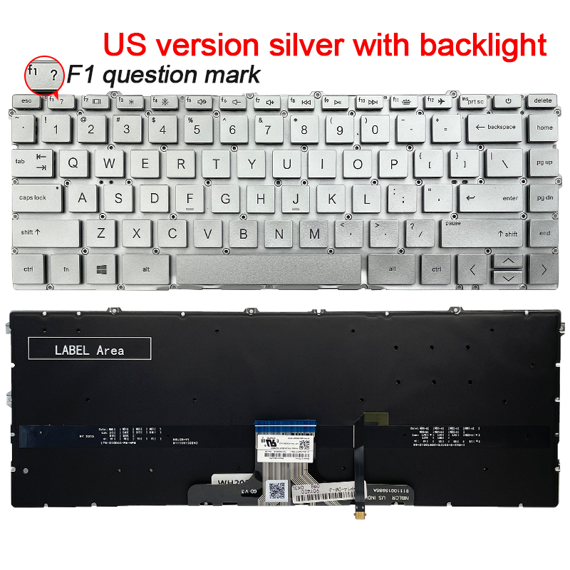 US/SP Laptop keyboard For HP P - Gaming Keyboard Hp recensione e prezzo