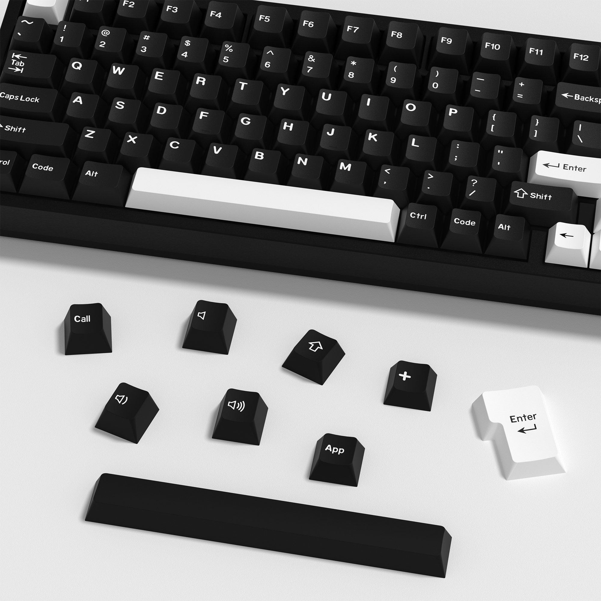KBDiy GMK WOB Keycap Cherry Pr - Gaming Keyboard No Number Pad recensione e prezzo
