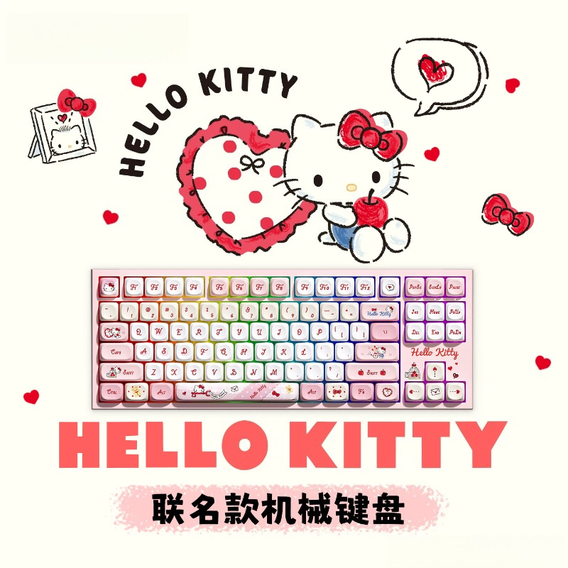 Sanrio RGB Tri-Mode Mechanical - Gaming Keyboard Wireless recensione e prezzo