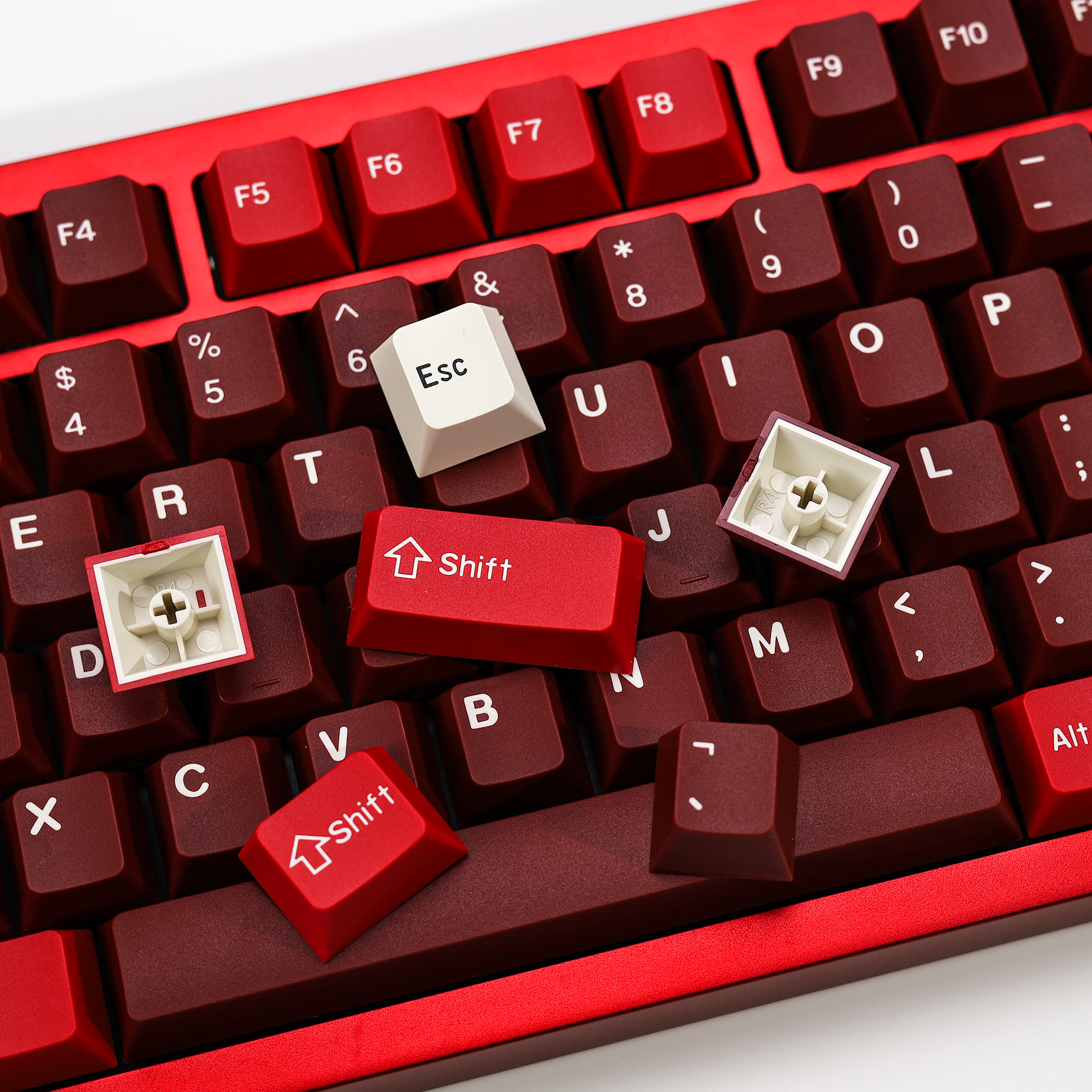 KBDiy GMK Jamon Keycap Red Ret - Gaming Keyboard No Number Pad recensione e prezzo