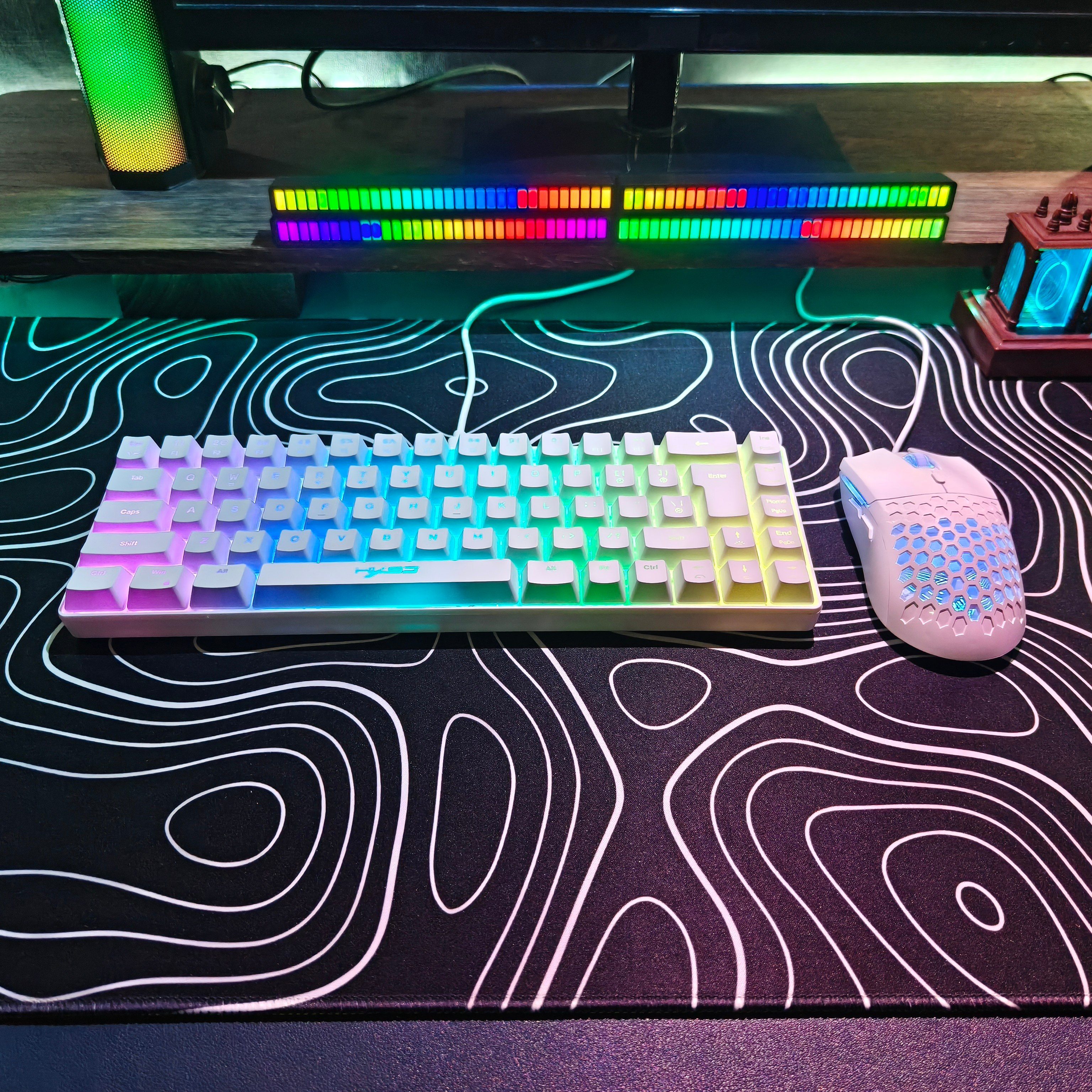 Compact HXSJ 68-Key Mouse and  - Gaming Keyboard Mouse Set recensione e prezzo