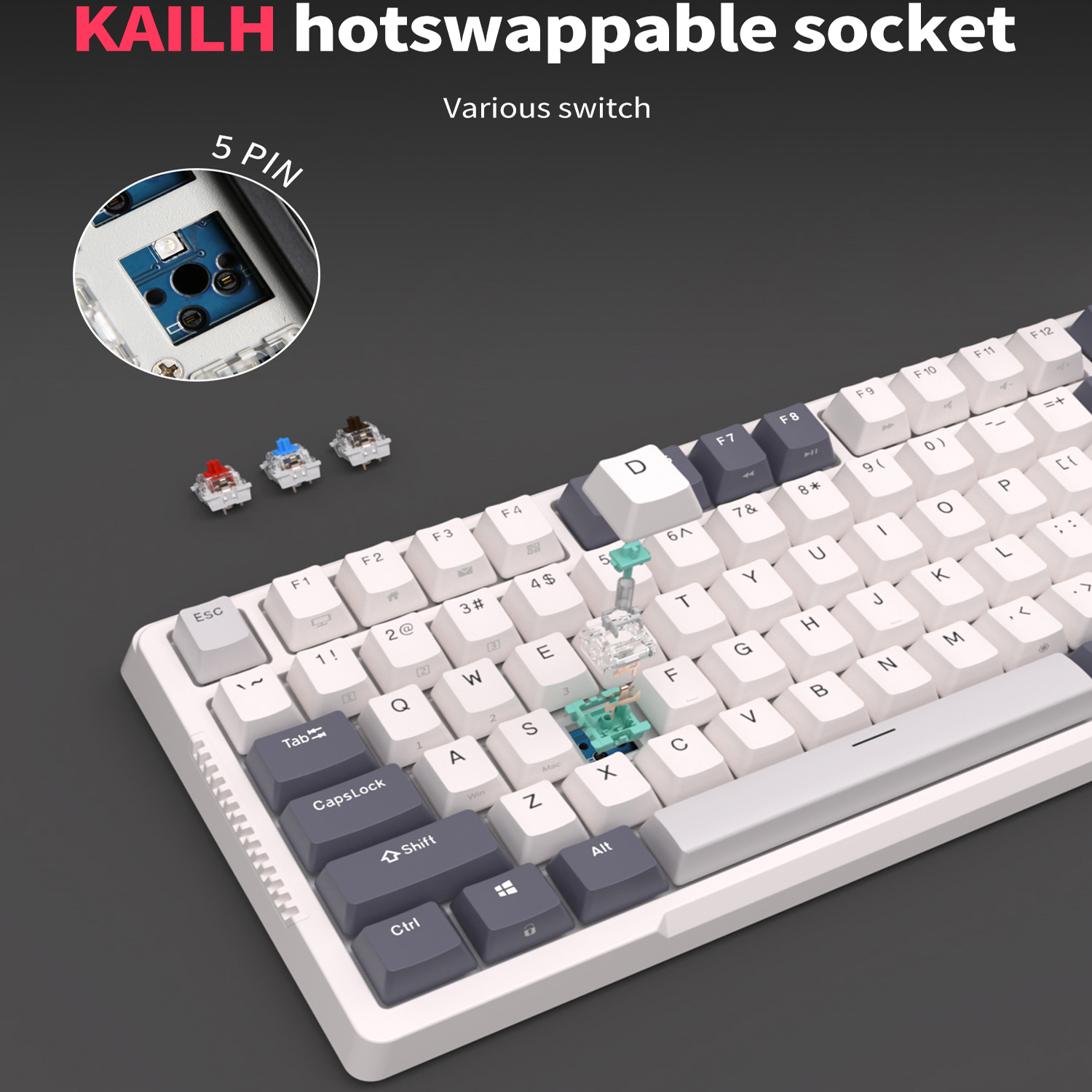 RK H81 Royal Kludge Gasket Str - Gaming Keyboard Mobile recensione e prezzo