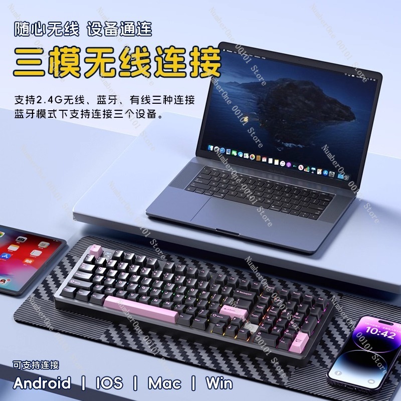 Aluminum Alloy Mechanical Keyb - Gaming Keyboard Wireless recensione e prezzo